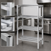 Thumbnail image #3 for Lifetime Tough 4-Shelf Channel Style Aluminum Dunnage Shelving Rack, 54W x 24D x 64H