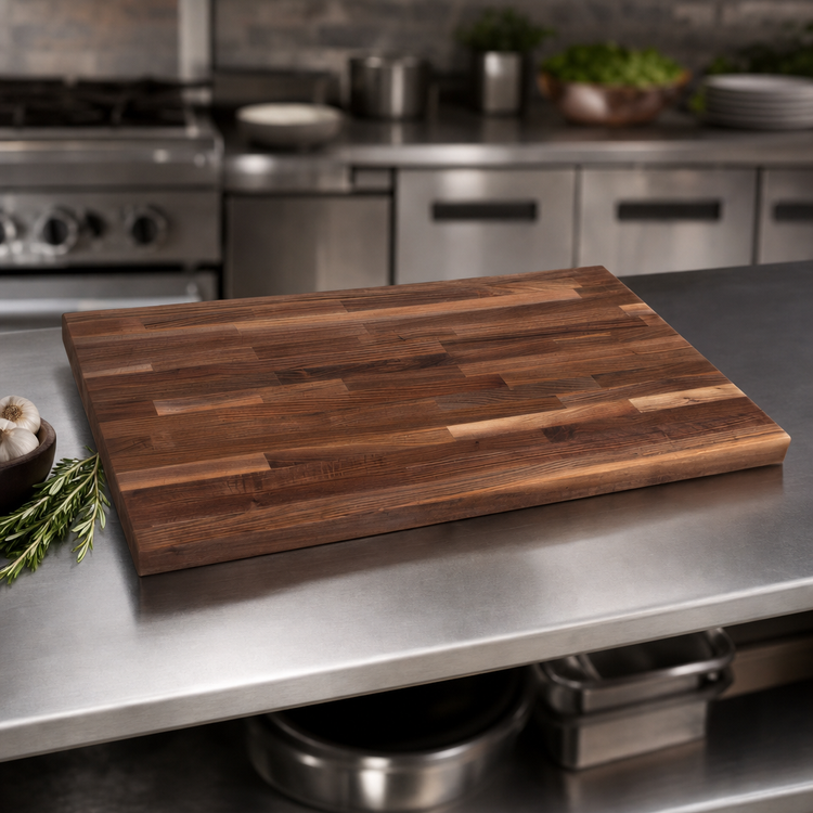 Product image #3 for Boos Block American Black Walnut Kitchen Countertop, 60 x 32 x 1-1/2 Inch, Varnique Finish