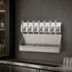 Thumbnail image #3 for Kronos 8-Faucet Wall-Mount Glycol-Cooled Draft Tower with Drip Tray, Brushed Stainless Steel