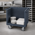 Thumbnail image #4 for Cambro Tray & Dish Cart Only, 38-1/8 x 22-1/4 x 34-1/4 Inches, Slate Blue, Polyethylene