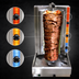 Thumbnail image #3 for Omcan USA Electric Shawarma Grill / Doner Kebab Vertical Broiler, 66 lb. Capacity