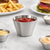 Thumbnail image #4 for American Metalcraft 4 oz Round Satin Stainless Steel Sauce Cup