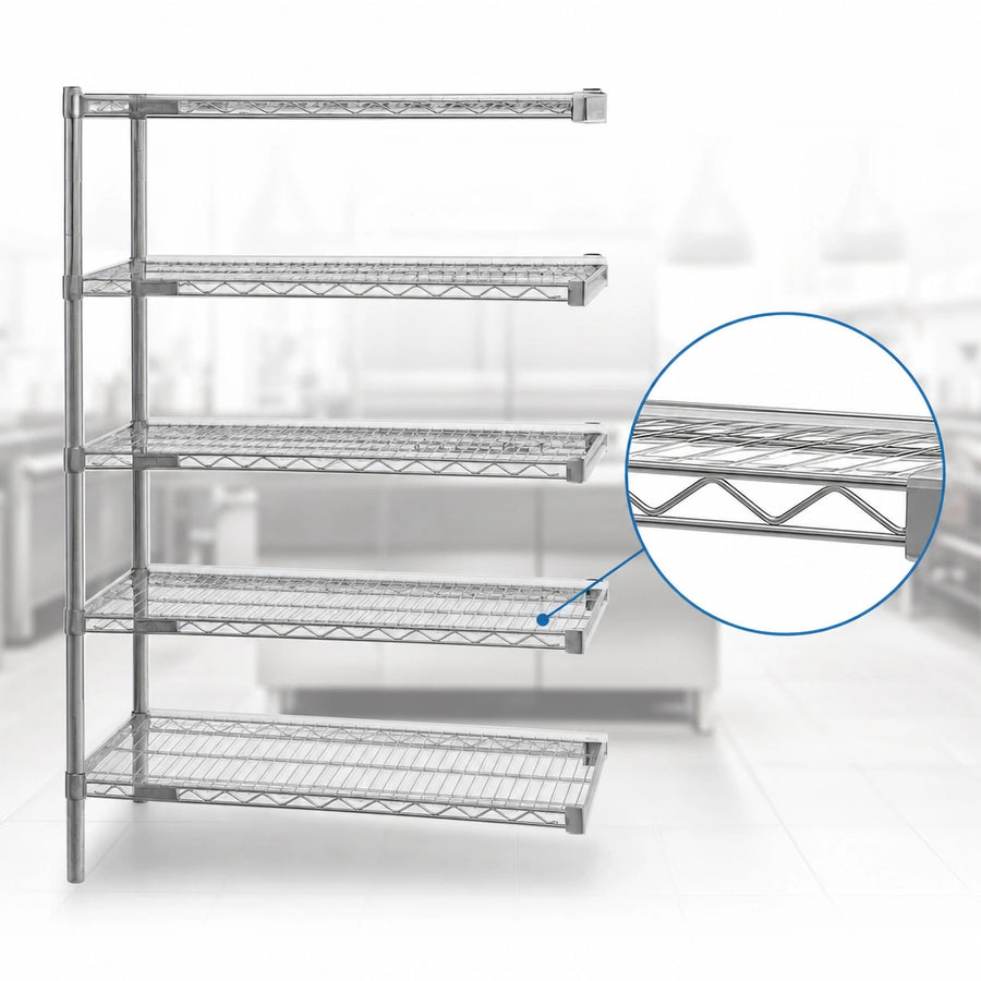 Patented QuadTruss Shelf Design
