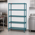 Thumbnail image #3 for EagleGard Stationary 5-Tier Starter Wire Shelving Unit, 42 x 24 x 86 Inches, Hybrid Epoxy Finish