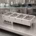 Thumbnail image #3 for Vollrath 4-Well Drop-In Hot Food Well, 208V, Marine Grade 316 Stainless Steel