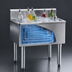 Thumbnail image #3 for Eagle Group 2200 Series Underbar Ice Bin/Cocktail Unit with 7-Circuit Cold Plate, 24-Inch x 24-Inch, 94 lb Capacity, 12-Inch Deep Stainless Steel Liner