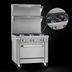 Thumbnail image #3 for Southbend Platinum 32-Inch Gas Heavy Duty Range with 4 Open Burners and Standard Oven