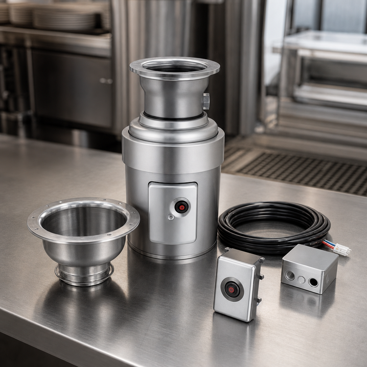 Product image #3 for InSinkErator SS-100 Complete Stainless Steel Food Waste Disposer Package with 15-Inch Bowl and CC-101 Control Center