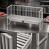 Thumbnail image #3 for John Boos Table-Mount Aluminum Meat Boat Rack, 72 x 20 Inches