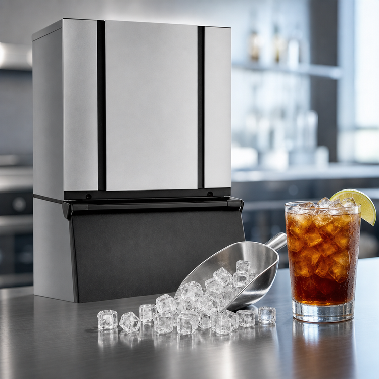 Product image #4 for Ice-O-Matic Elevation Series CIM0326HA 22-Inch Wide Modular Half-Size Cube Ice Maker, Air-Cooled, Self-Contained Condenser