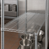Thumbnail image #4 for Winco 72 Inch x 24 Inch Chrome-Plated Wire Shelf with Sleeve Clips