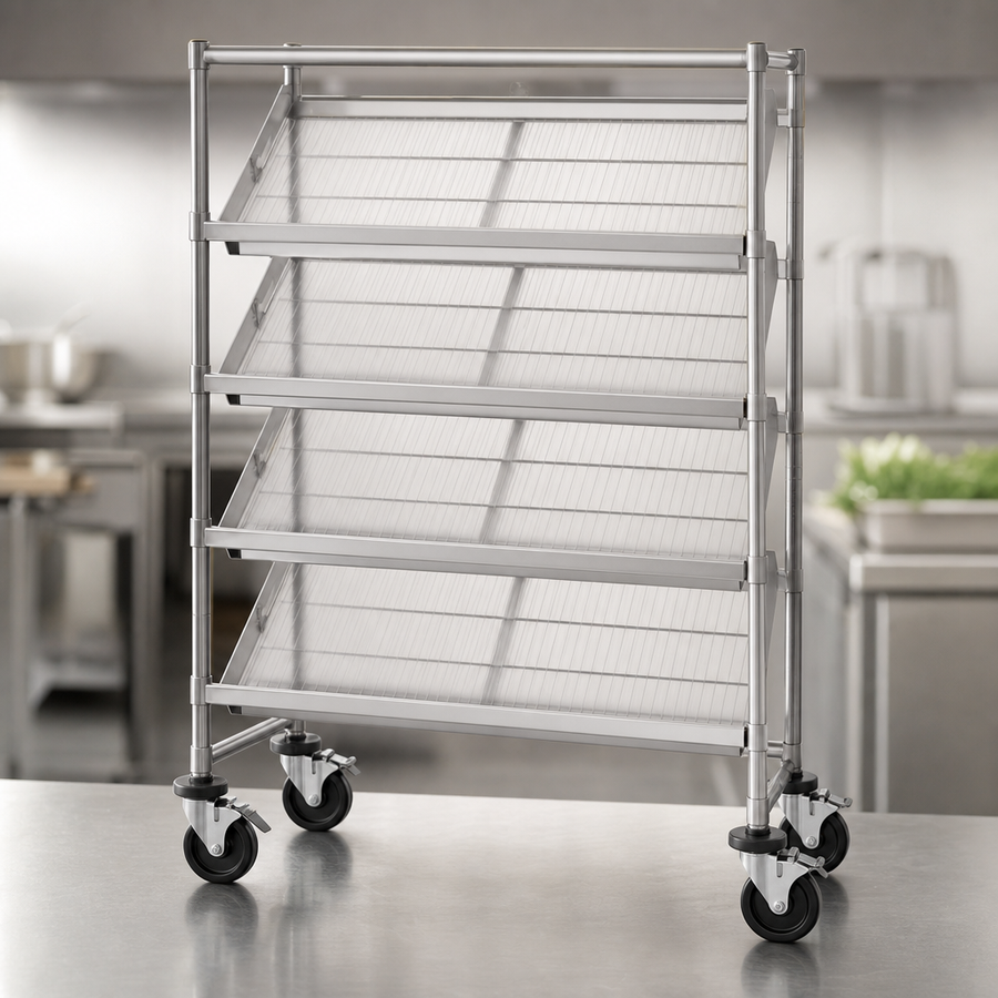 Five Slanted Shelves