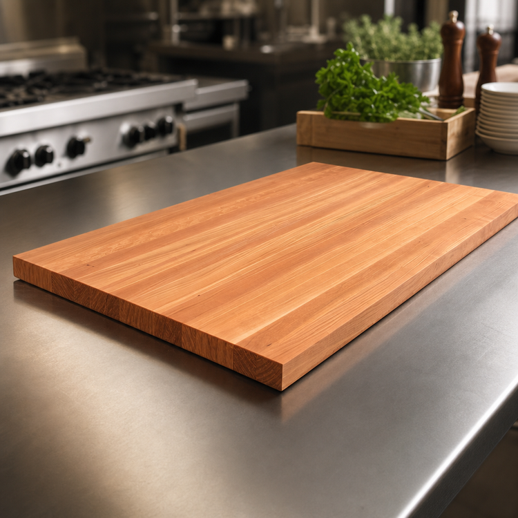 Product image #3 for Boos Block American Cherry Edge Grain Kitchen Countertop, 120" x 27" x 1-1/2", Oil Finish