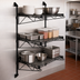 Thumbnail image #3 for Quantum Wall-Mounted Cantilever Shelf Starter Unit with 54-Inch Posts