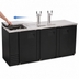 Thumbnail image #3 for Everest Club Top Three-Section Direct Draw Keg Refrigerator, 32 Cu. Ft., Four Half-Barrel Keg Capacity