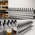 Thumbnail image #3 for Krowne 48-Inch Wall-Mount 16-Faucet Glycol-Cooled Beer Tower with Drip Tray