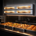 Thumbnail image #3 for Hatco Glo-Ray® 66-Inch Lighted Dual Infrared Strip Heater with 6-Inch Spacer (GRAML-66D6)