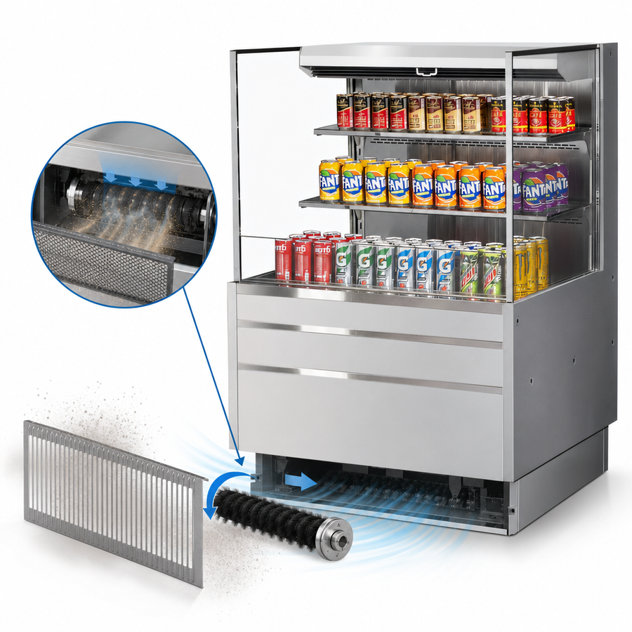 Self-Cleaning Condenser