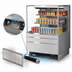 Thumbnail image #3 for Turbo Air Low-Profile Horizontal Open Display Merchandiser, 11.1 Cu. Ft., Stainless Steel, Self-Contained Refrigeration