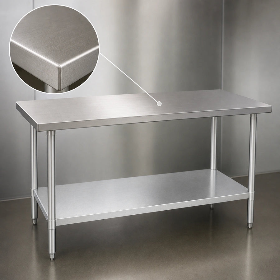 16-Gauge 300 Series Stainless Steel Top