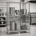 Thumbnail image #3 for Eagle Group QuadTruss Stationary Stainless Steel Security Cage with Dual Padlock Doors