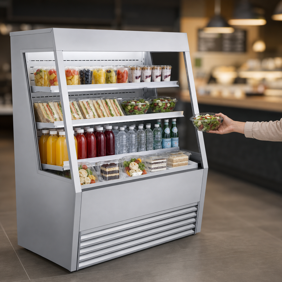 Open-Front Grab-and-Go Design