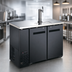 Thumbnail image #3 for Two-Section Draft Beer Cooler/Kegerator with 1 Tower and 1 Faucet