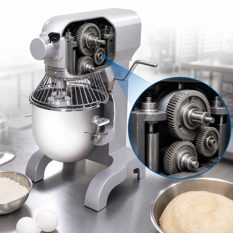 Product image #3 for Primo PM-10 10 Quart Benchtop Planetary Mixer, 3-Speed, 120V, #12 Hub
