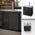 Thumbnail image #3 for True Premier Bar 32-Inch One-Section Refrigerated Draft Bar Cooler with Left-Side Self-Contained Refrigeration