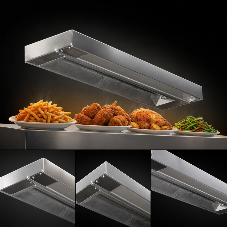 Product image #3 for Eagle RedHots 42 Inch High-Watt Unlighted Single Rod Remote Strip Heat Lamp, 208V