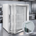Thumbnail image #3 for Maxx Cold X-Series Countertop Freezer Merchandiser, One-Section, 3.5 Cu. Ft., Triple-Pane Glass Door