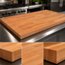 Thumbnail image #3 for Boos Block American Cherry Blended Edge Grain Kitchen Countertop, 96 x 36 x 1-1/2 Inch