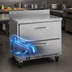 Thumbnail image #3 for Victory Refrigeration 36 Inch Worktop Freezer Counter with 2 Drawers, Rear-Mounted Self-Contained Refrigeration
