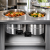 Thumbnail image #3 for CookTek SinAqua 11.25-Inch Round Drop-In Waterless Induction Hot Food Dry Well