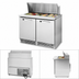 Thumbnail image #2 for True SPEC Series 48-Inch Two-Section Refrigerated Sandwich/Salad Prep Table, Rear-Mounted Self-Contained Refrigeration, 18 Pan Capacity