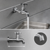 Thumbnail image #3 for Commercial Bib Faucet for Soup Warming Chambers, 5-Inch Overall Length