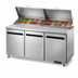 Thumbnail image #3 for Arctic Air AMT72R 3-Section Mega-Top Sandwich/Salad Prep Table, 71-1/2 Inch Wide
