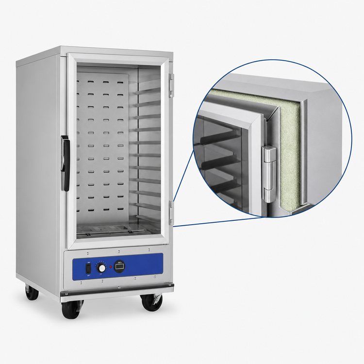 Product image #3 for CookRite Insulated Economy Warming & Holding Cabinet, 12-Pan, 120V