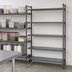Thumbnail image #3 for Cambro Camshelving Basics Plus 5-Tier Solid Add-On Polymer Shelving Unit, 18