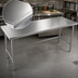 Thumbnail image #3 for Eagle Spec-Master Marine Series Stainless Steel Work Table, 144 x 24 Inch, 14-Gauge Top