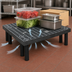 Thumbnail image #3 for Quantum Vented Polyethylene Dunnage Rack, 750 lb Capacity