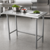 Thumbnail image #3 for Advance Tabco Special Value Series Stainless Steel Work Table, 48