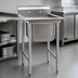 Thumbnail image #3 for Eagle Group 314 Series 1-Compartment 304 Stainless Steel Sink with Right-Hand Drainboard
