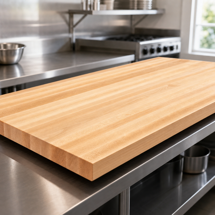 Product image #3 for Boos Block 72-Inch x 30-Inch Maple Kitchen Countertop, Edge Grain, Oil Finish