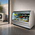 Thumbnail image #3 for Howard-McCray Remote Refrigerated Full-Service Bakery Display Case, 99.5-Inch W, Curved Glass
