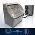 Thumbnail image #3 for Howard-McCray 35E Series 63-Inch Curved Glass Remote Open Merchandiser