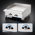 Thumbnail image #3 for Turbo Air Radiance 24-Inch Countertop Thermostat Gas Griddle, Natural Gas/Propane Convertible