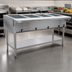 Thumbnail image #3 for Eagle Group DHT4-240-3 Electric Hot Food Table, Open Base, 4 Dry Wells, 63-1/2 Inch Wide, 240V 3-Phase