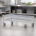 Thumbnail image #3 for Fermostock Mobile Aluminum Dunnage Rack with 5-Inch Casters, 42 x 22 x 17 Inch, 800 lb Capacity