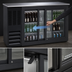 Thumbnail image #3 for Beverage-Air 58-Inch Two-Section Back Bar Refrigerator with Sliding Glass Doors and Stainless Steel Top